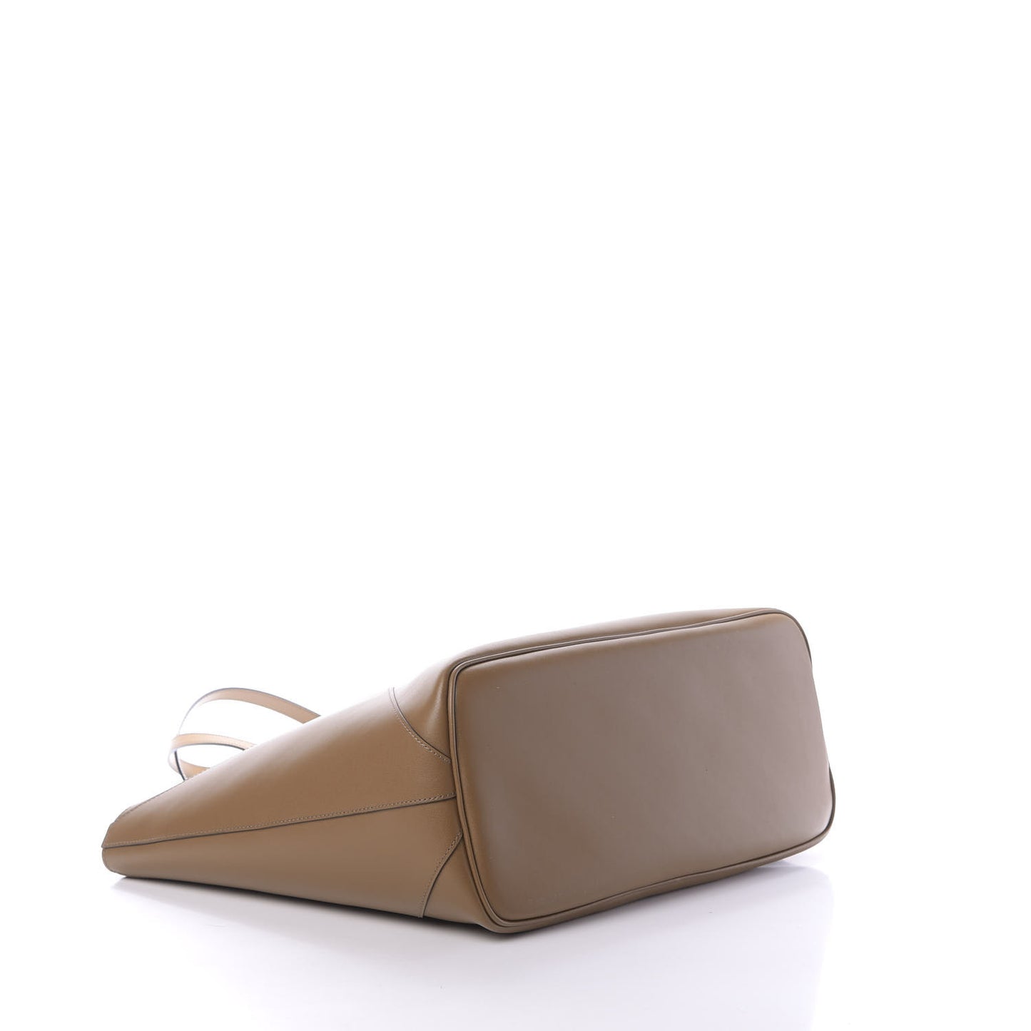 Smooth Calfskin Wing Shopper Tote Military Green