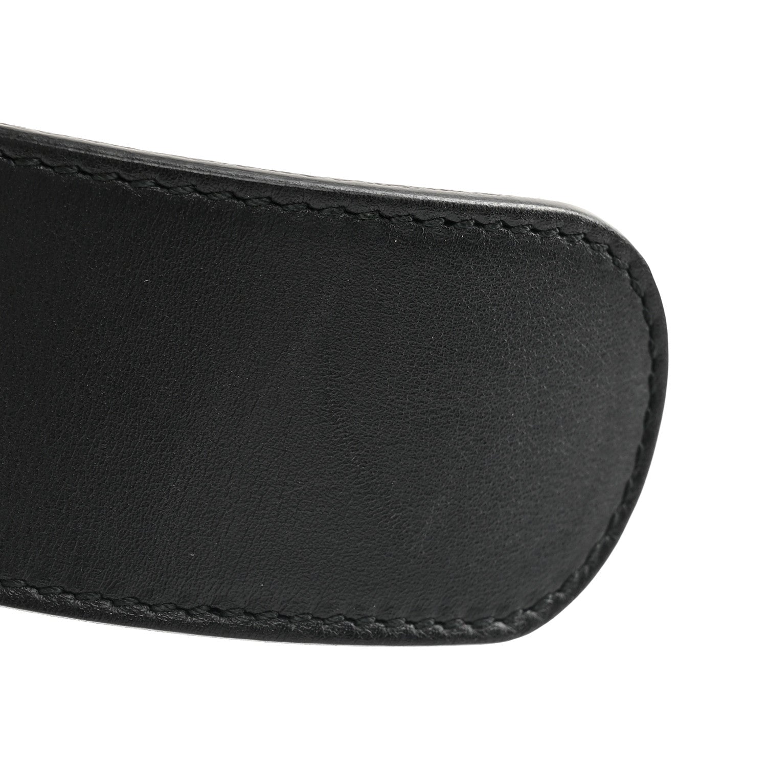 Gucci Moon Calfskin Pearl Double G 40mm Belt 90 36 Black Cream 6 of 6