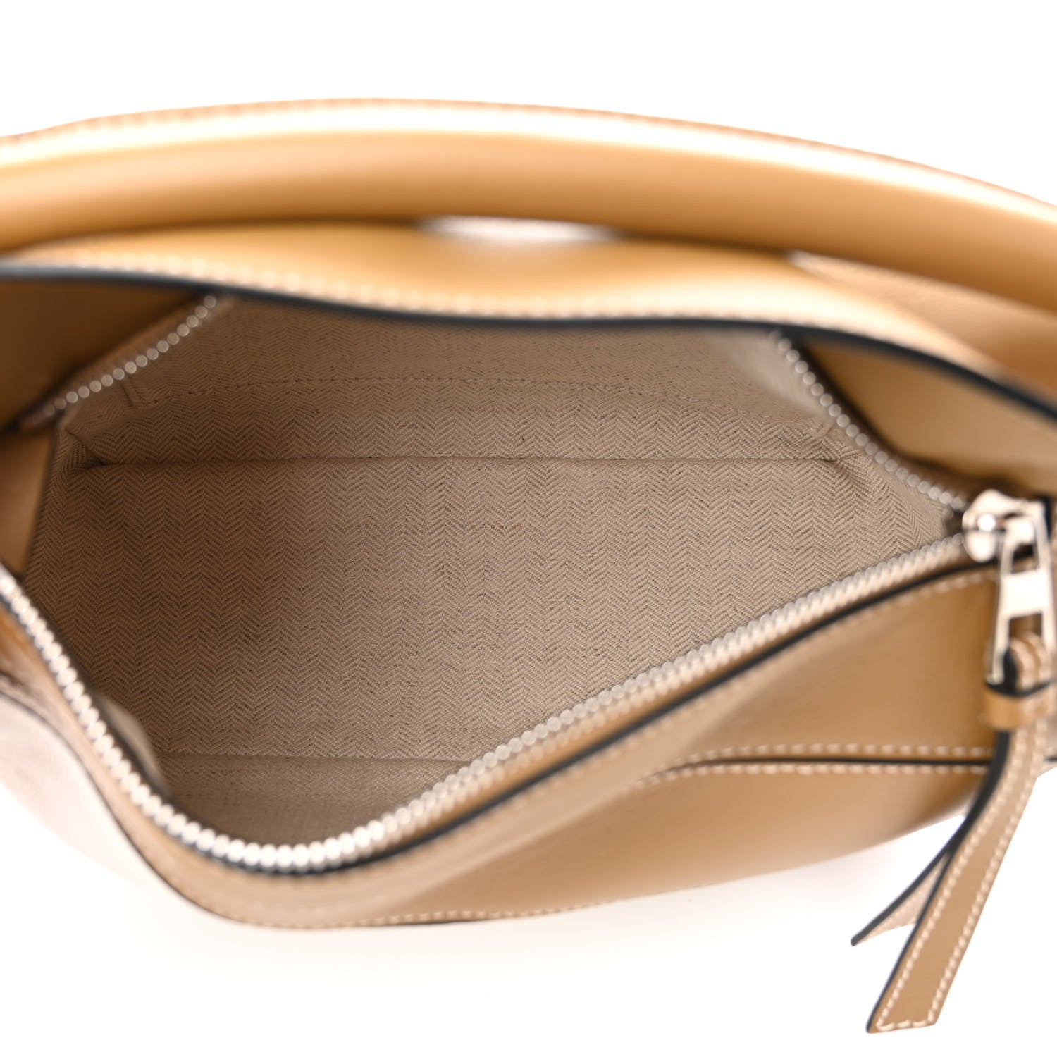 Loewe Calfskin Small Puzzle Bag Ochre 5 of 10