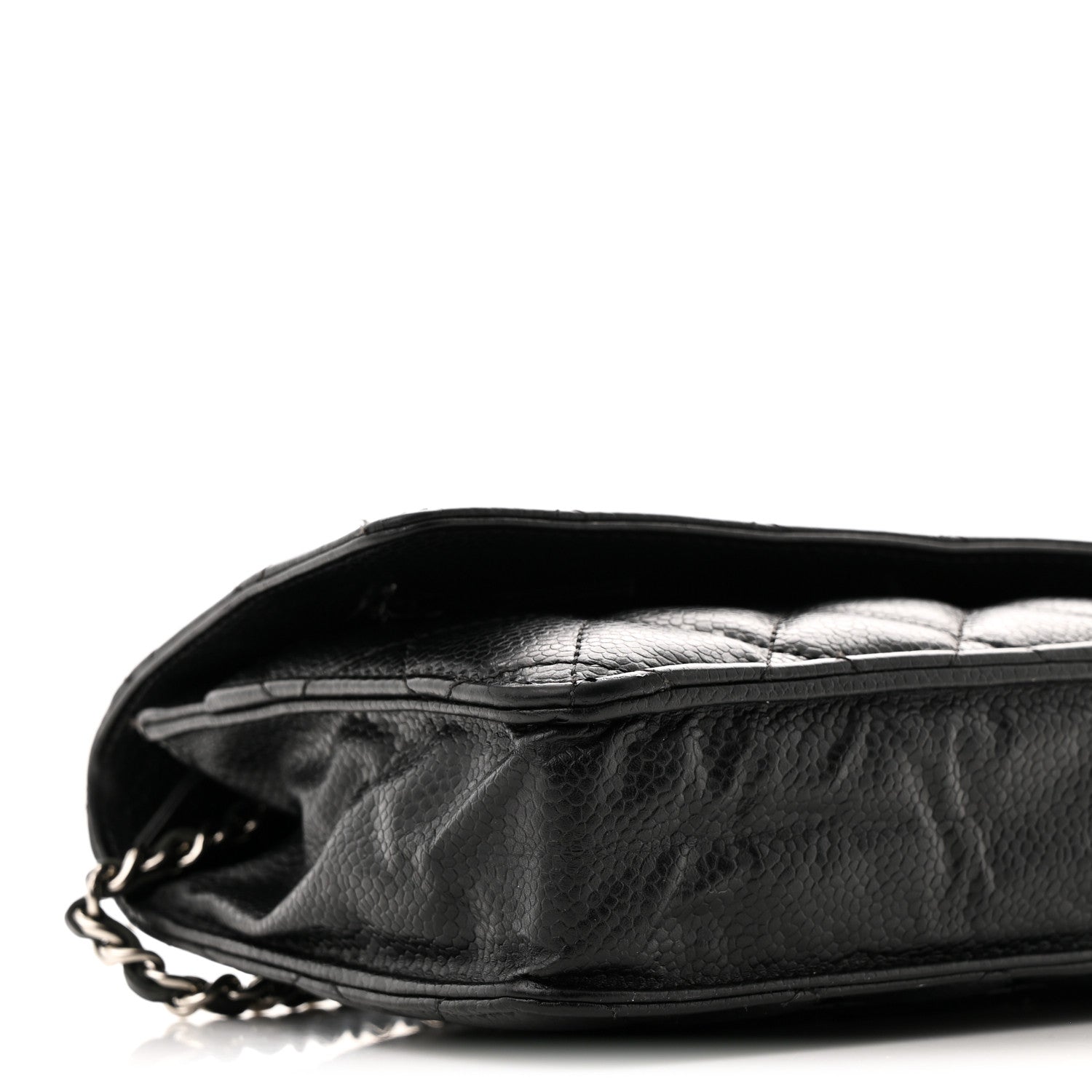 Chanel Caviar Quilted Wallet on Chain WOC Black 10 of 13