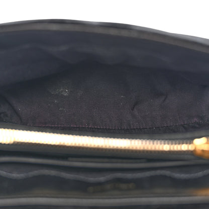 Saint Laurent Velvet Y Quilted Monogram Small Loulou Chain Satchel Black 5 of 15