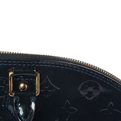 Louis Vuitton Vernis Alma GM Blue Nuit 9 of 42