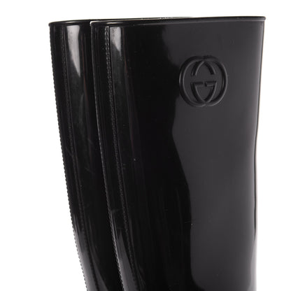 Gucci GG Rubber Rain Boot 37 Nero Black 14 of 18