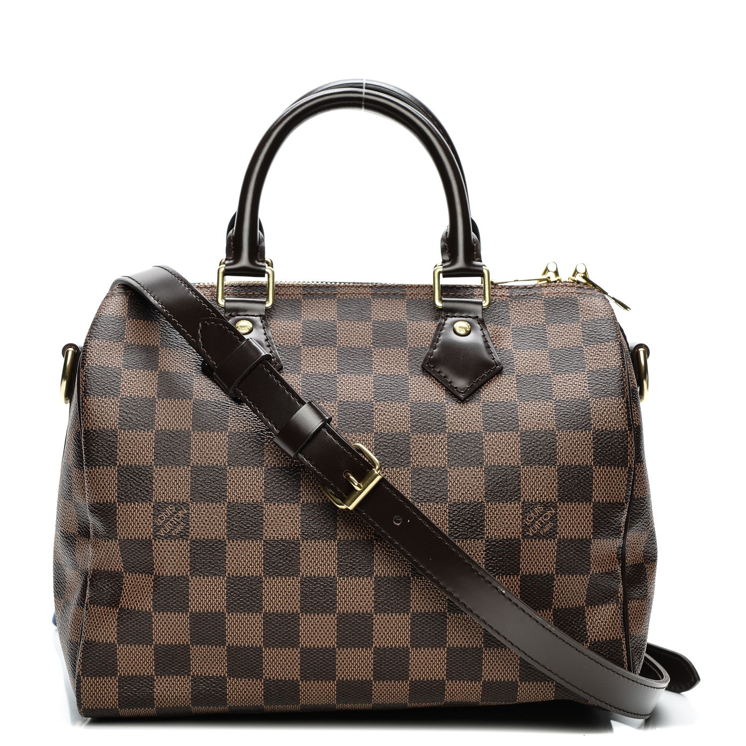 Louis Vuitton Damier Ebene Speedy Bandouliere 25 1 of 7