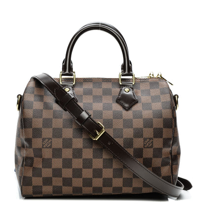 Louis Vuitton Damier Ebene Speedy Bandouliere 25 1 of 7