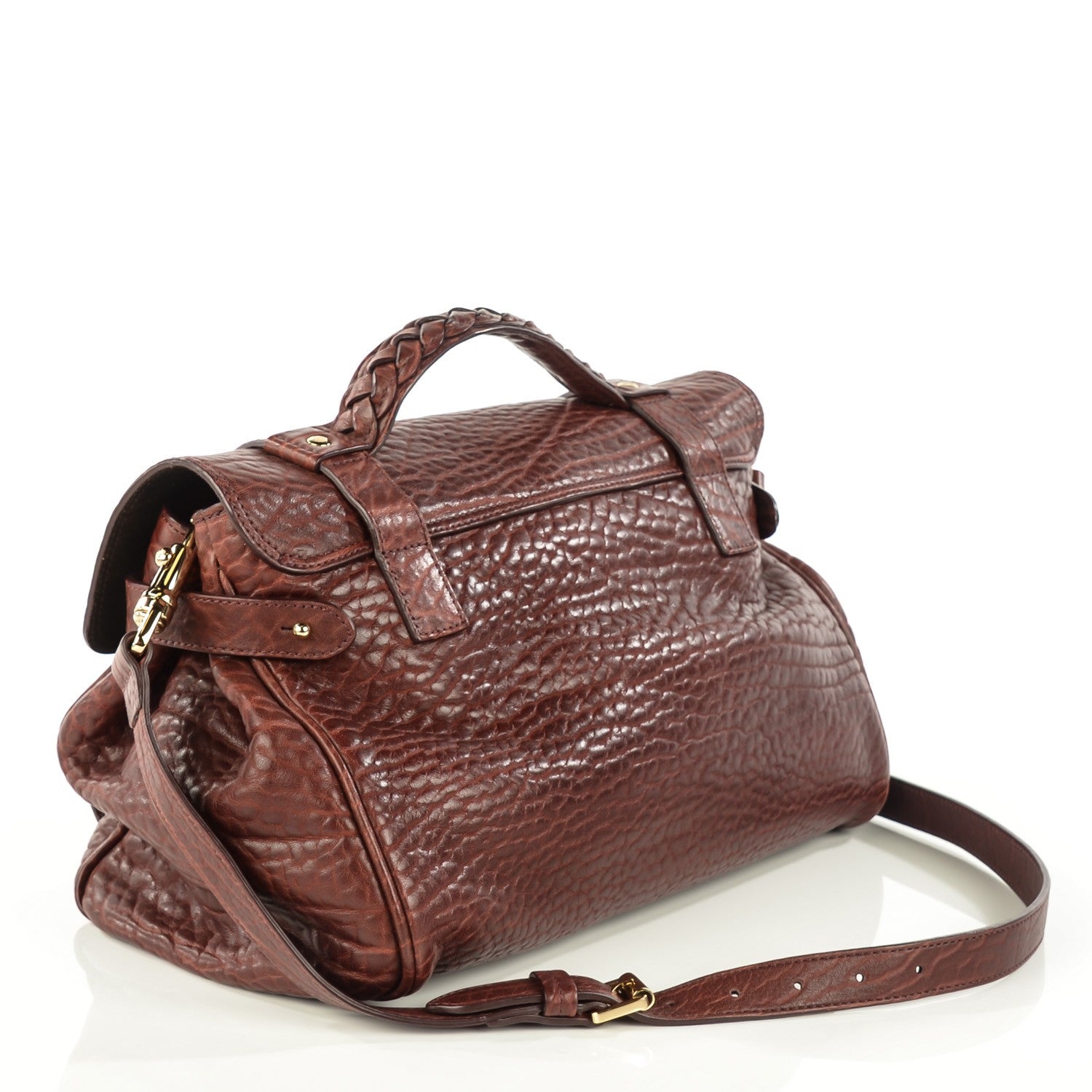 Mulberry Shrunken Calfskin Medium Alexa Oxblood 5 of 11
