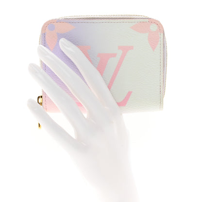 Louis Vuitton Monogram Giant Spring In The City Zippy Coin Purse Sunrise Pastel 2 of 8