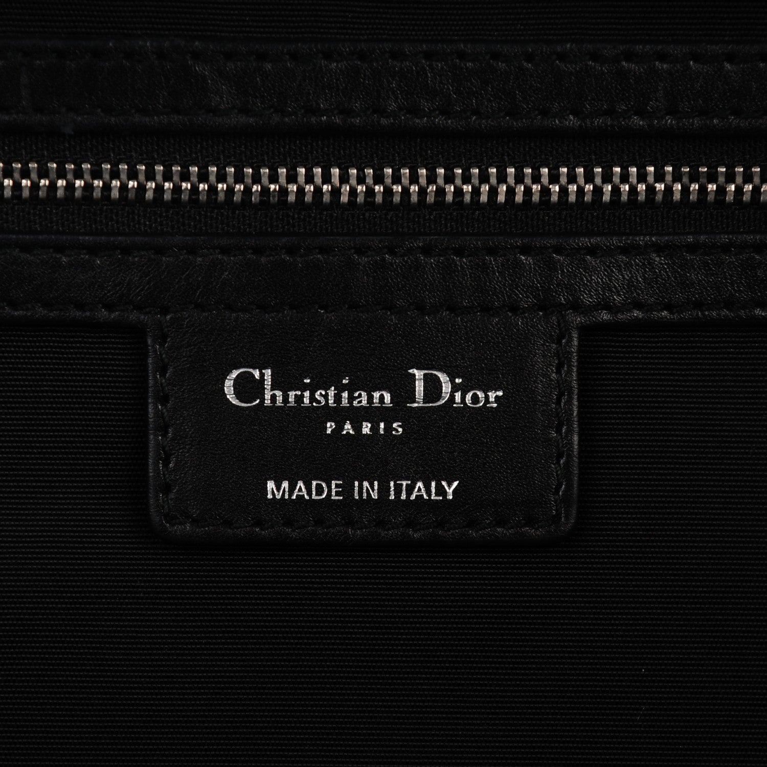 Christian Dior Coated Canvas Cannage Medium Panarea Tote Black 6 of 8