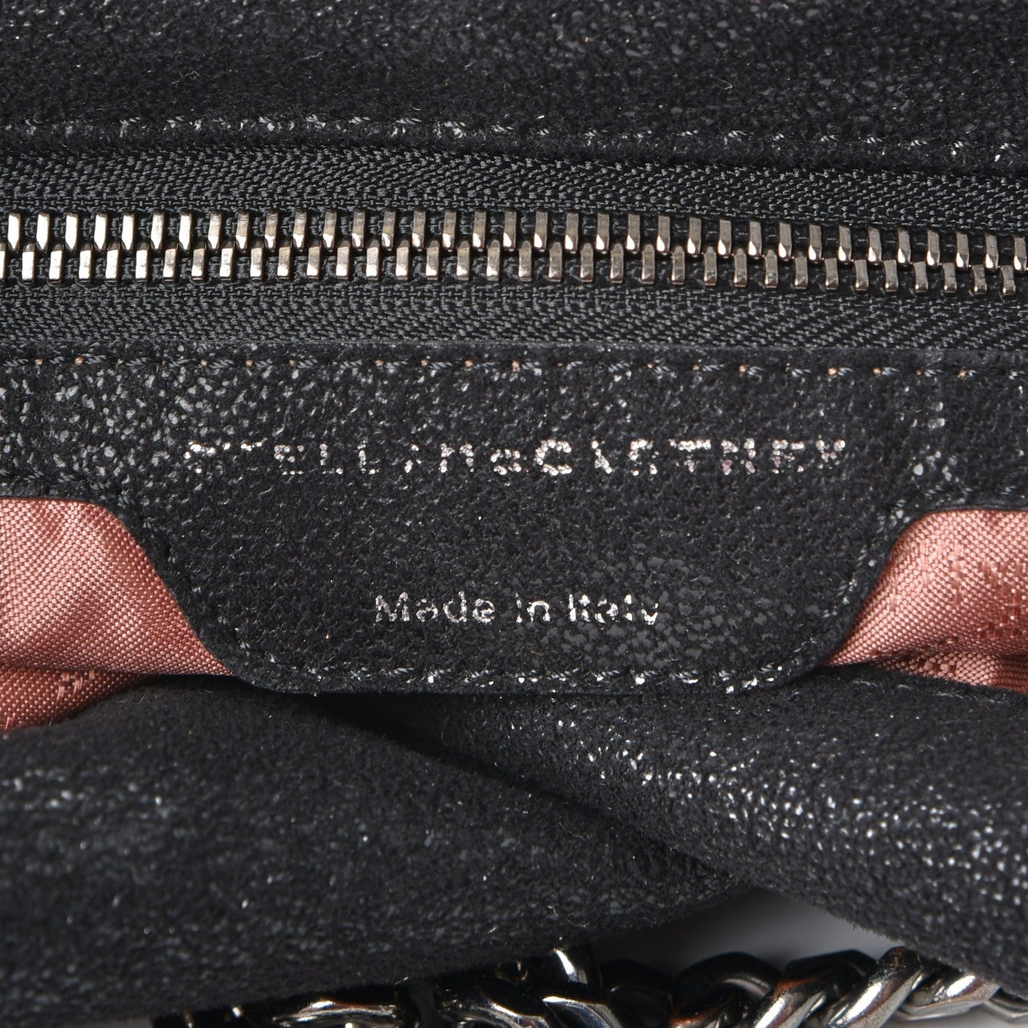 Stella McCartney Shaggy Deer Falabella Fold Over Tote Black 6 of 8