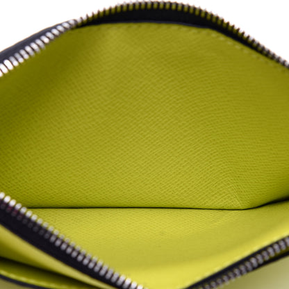Louis Vuitton Monogram Taiga Coin Card Holder Yellow 10 of 18