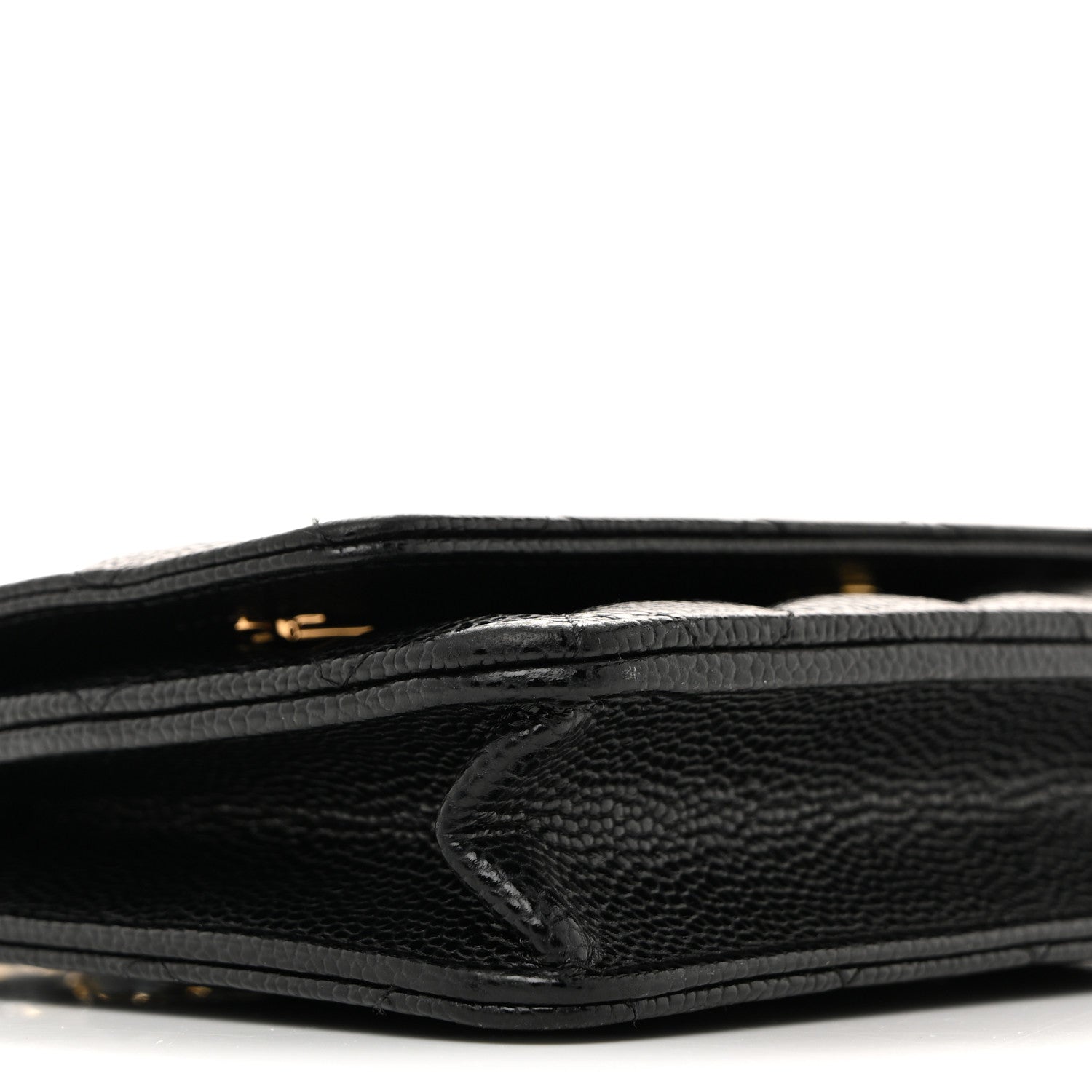 Chanel Caviar Quilted Wallet On Chain WOC Black 10 of 15