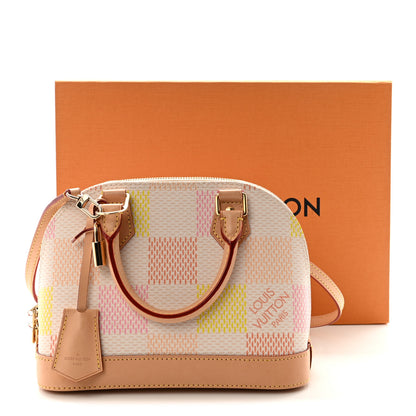 Louis Vuitton Damierlicious Alma BB Rose Peach 10 of 10