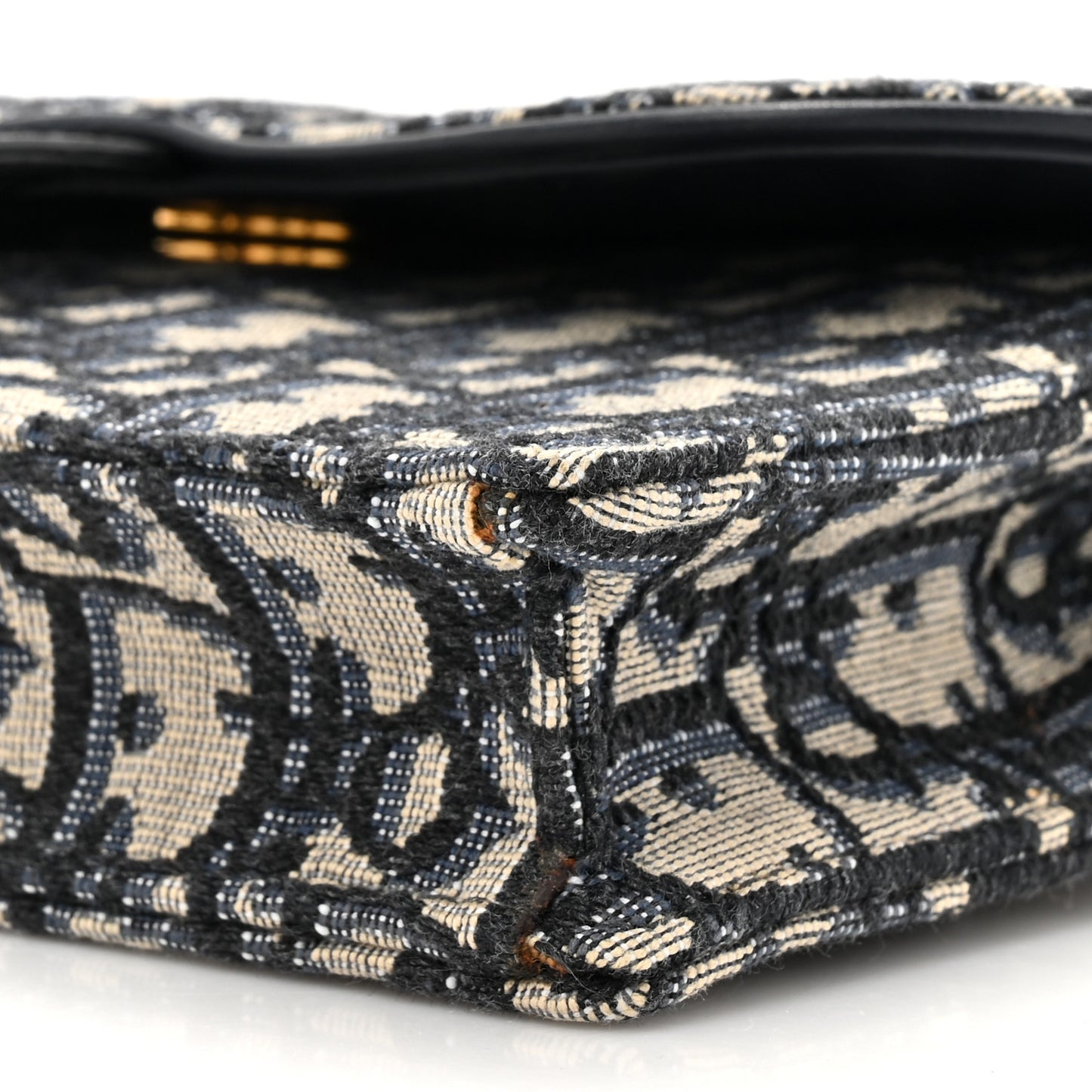 Oblique Saddle Belt Bag Blue