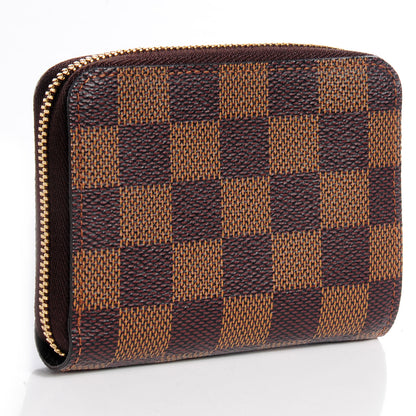 Louis Vuitton Damier Ebene Zippy Coin Purse 3 of 8