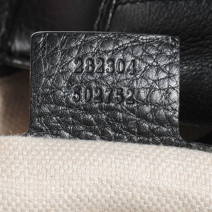 Gucci Pebbled Calfskin Large Soho Hobo Black 7 of 7