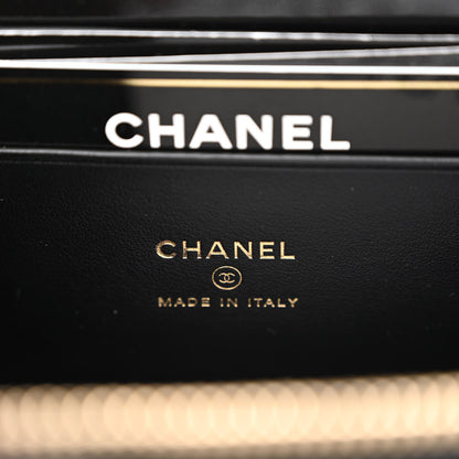 Chanel Shiny Caviar Quilted Pick Me Up Vanity Case Black 6 of 11