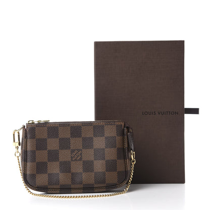 Louis Vuitton Damier Ebene Mini Pochette Accessories 8 of 8