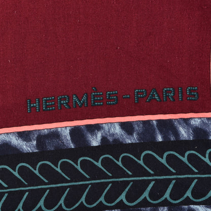 Hermes Cashmere Silk Selle d'Officier En Grande Tenue Shawl 140 3 of 11