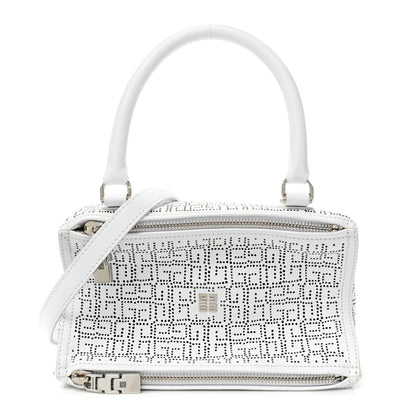 Givenchy Lambskin Perforated Small Pandora Ivory 1 of 11