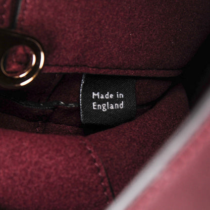Mulberry Calfskin Studded Medium Cara Delevingne Convertible Satchel Oxblood 2 of 13