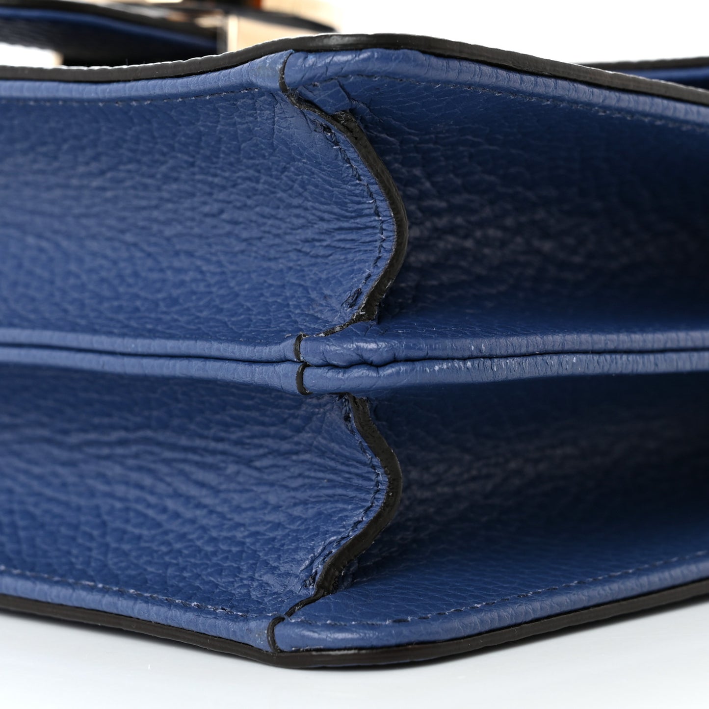 Dollar Calfskin Small Interlocking G Shoulder Bag Caspian