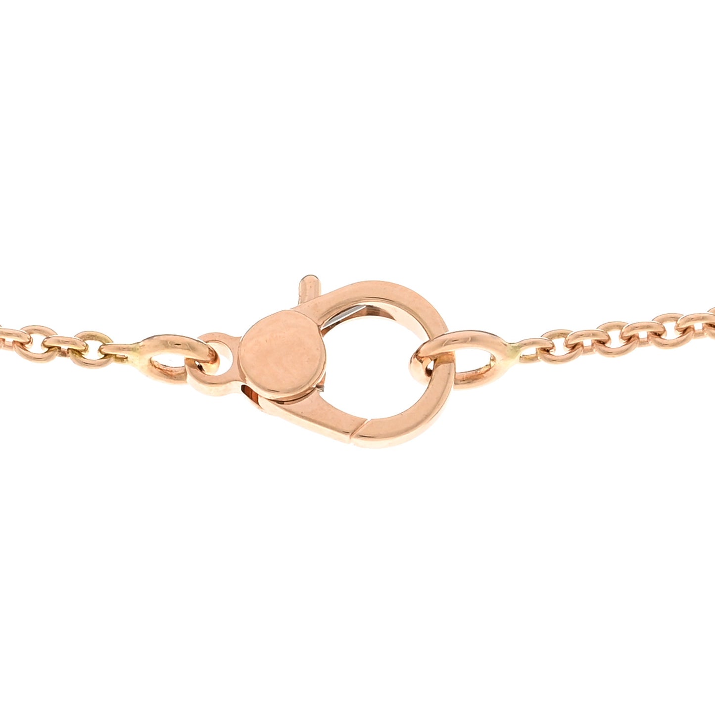 18K Rose Gold Diamond Finesse Pendant Necklace