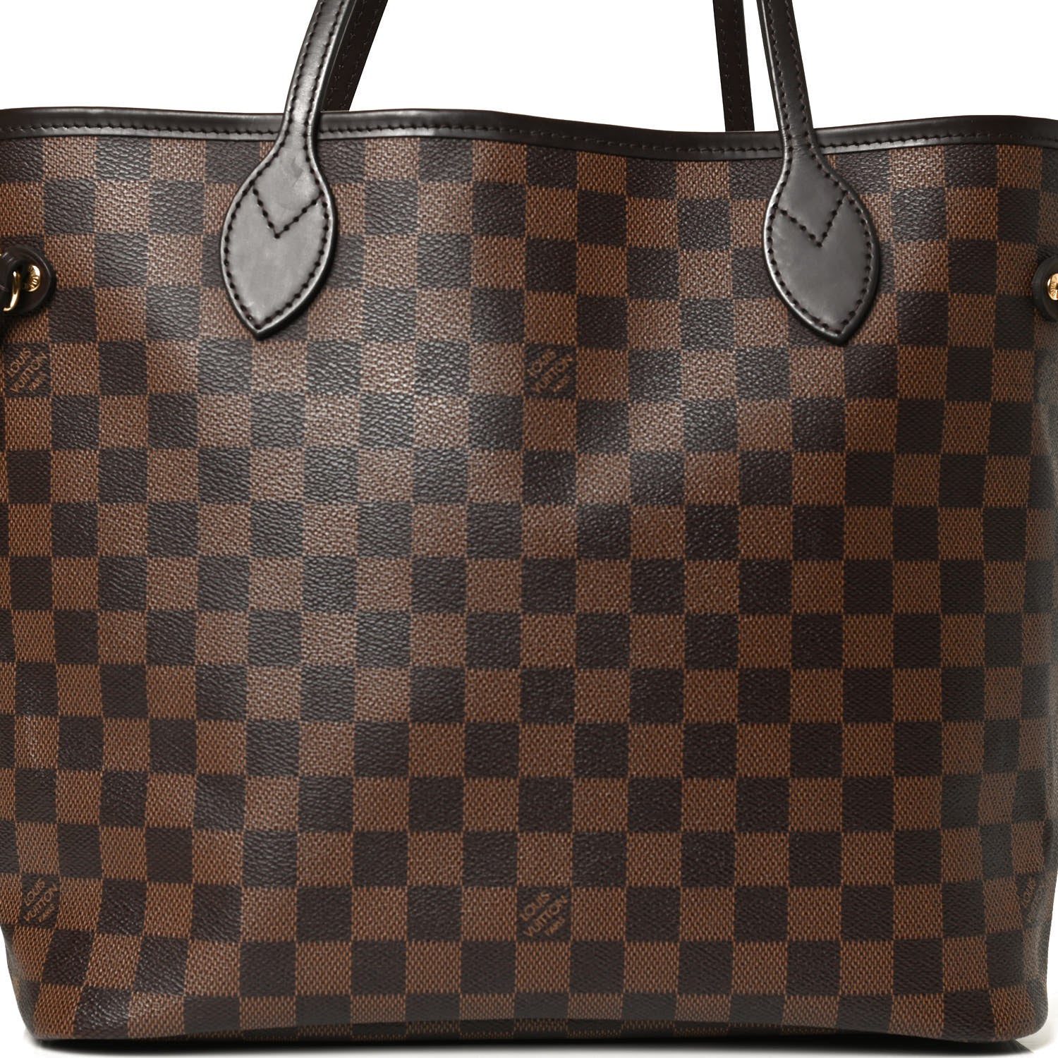 Louis Vuitton Damier Ebene Neo Neverfull MM Rose Ballerine 8 of 13