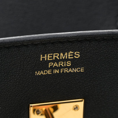 Hermes Swift Birkin 25 Black 6 of 13