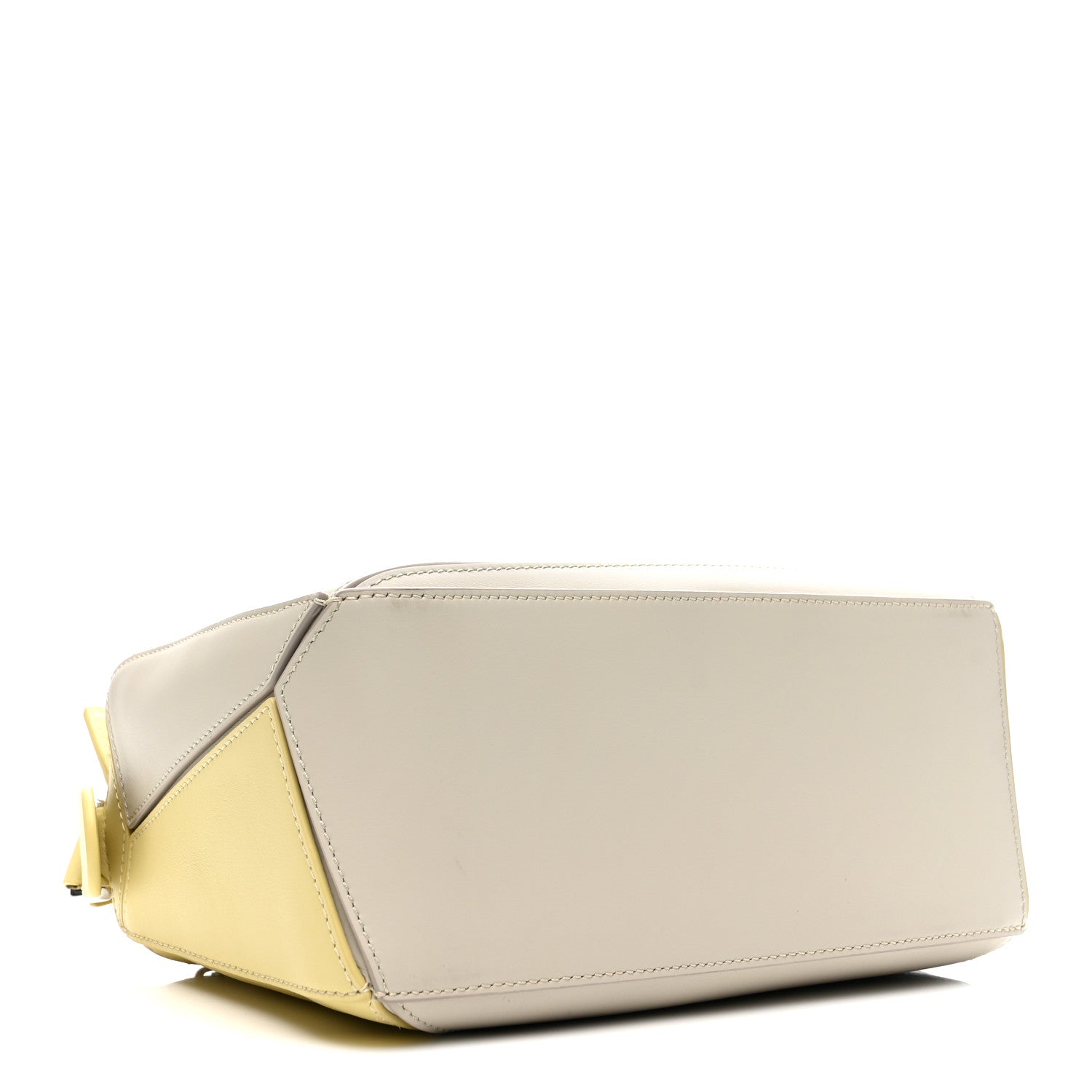 Loewe X ALBERS Nappa Calfskin Small Puzzle Bag Pale Grey Light Citrine 4 of 12