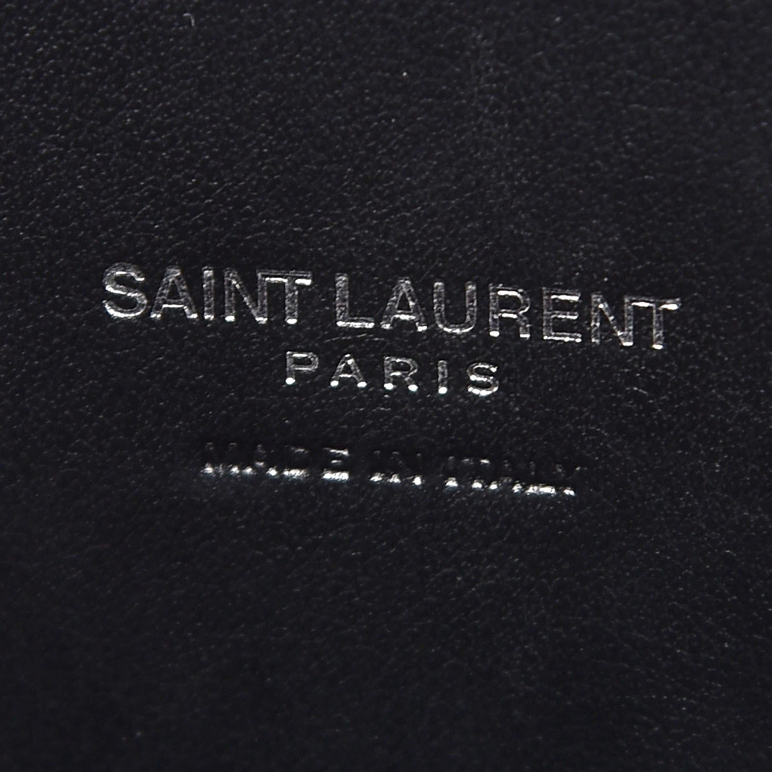 Saint Laurent Calfskin Crocodile Embossed Large Sac De Jour Carryall Black 6 of 7