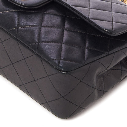 Chanel Lambskin Quilted Small Double Flap Black 4 of 10