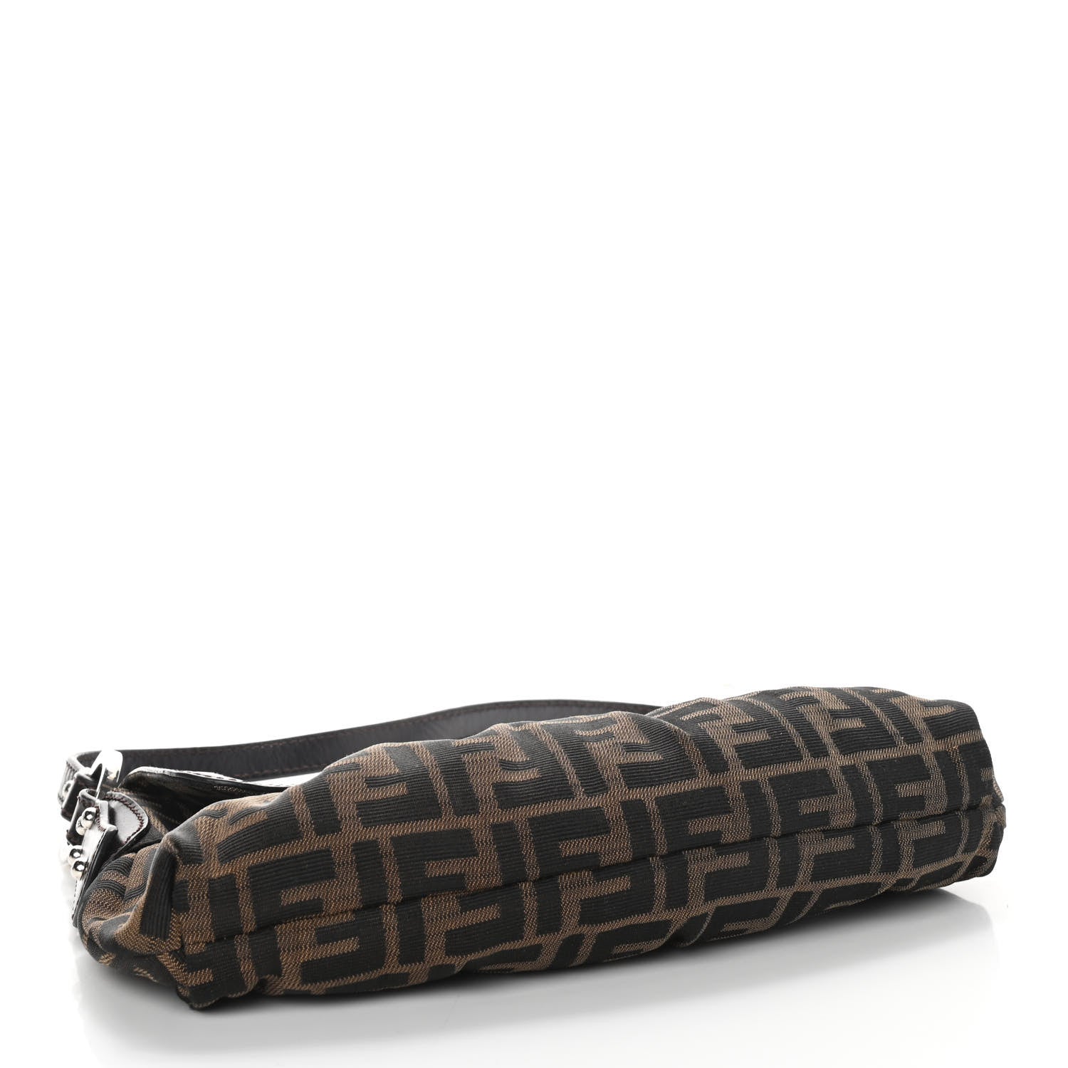 Fendi Zucca Small Chef Shoulder Bag Tobacco 4 of 9