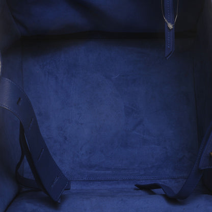Celine Smooth Calfskin Medium Phantom Luggage Royal Blue 6 of 9