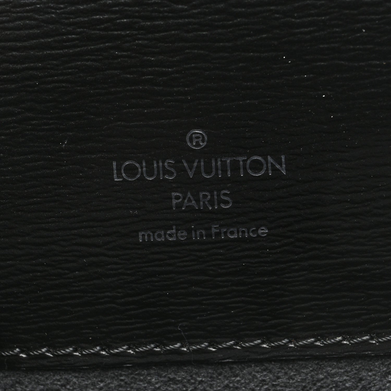 Louis Vuitton Epi Cluny Black 6 of 9