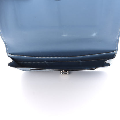 Hermes Veau Rodeo Dogon Duo Wallet Blue Jean 5 of 11