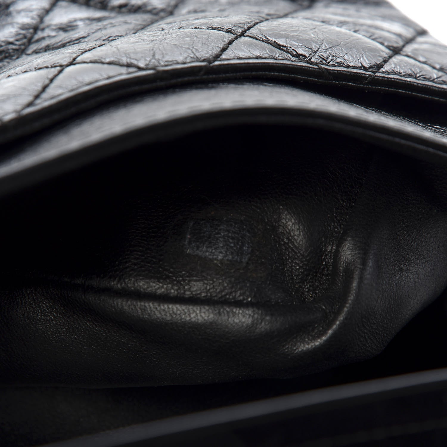 Chanel Aged Calfskin Quilted 2.55 Reissue 226 Flap So Black 8 of 9