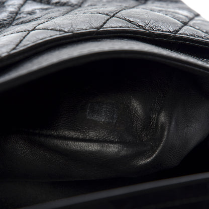 Chanel Aged Calfskin Quilted 2.55 Reissue 226 Flap So Black 8 of 9