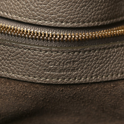 Celine Soft Grained Calfskin Medium Belt Cabas Phantom Taupe 6 of 12