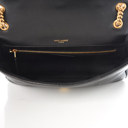 Saint Laurent Lambskin Patchwork Monogram Medium Jamie Black 5 of 14