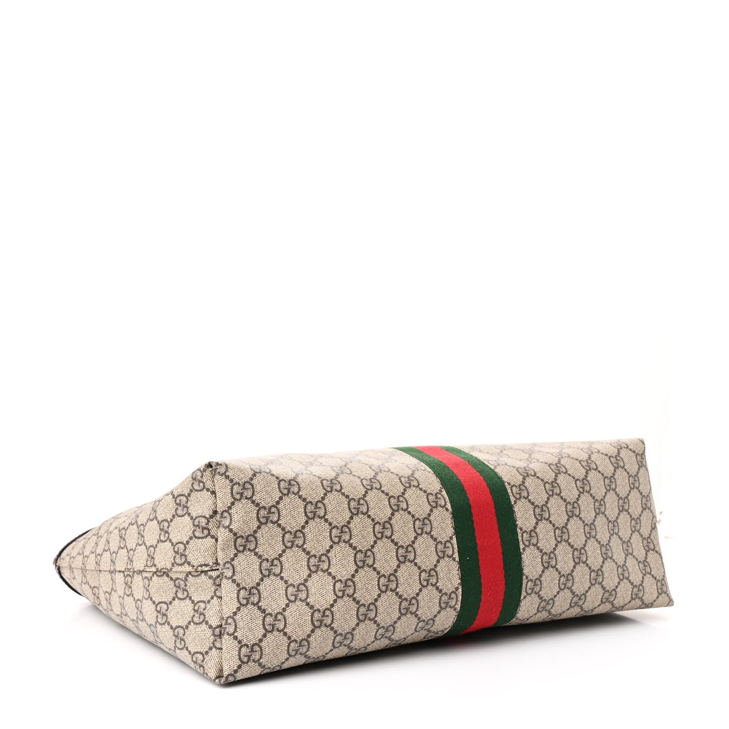 Gucci GG Supreme Monogram Medium Ophidia Shopping Tote Brown 4 of 11