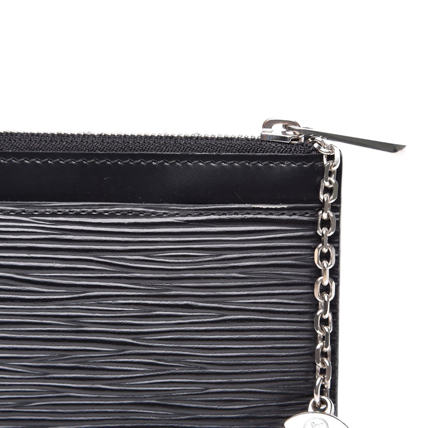 Louis Vuitton Epi Key Pouch Black 8 of 11