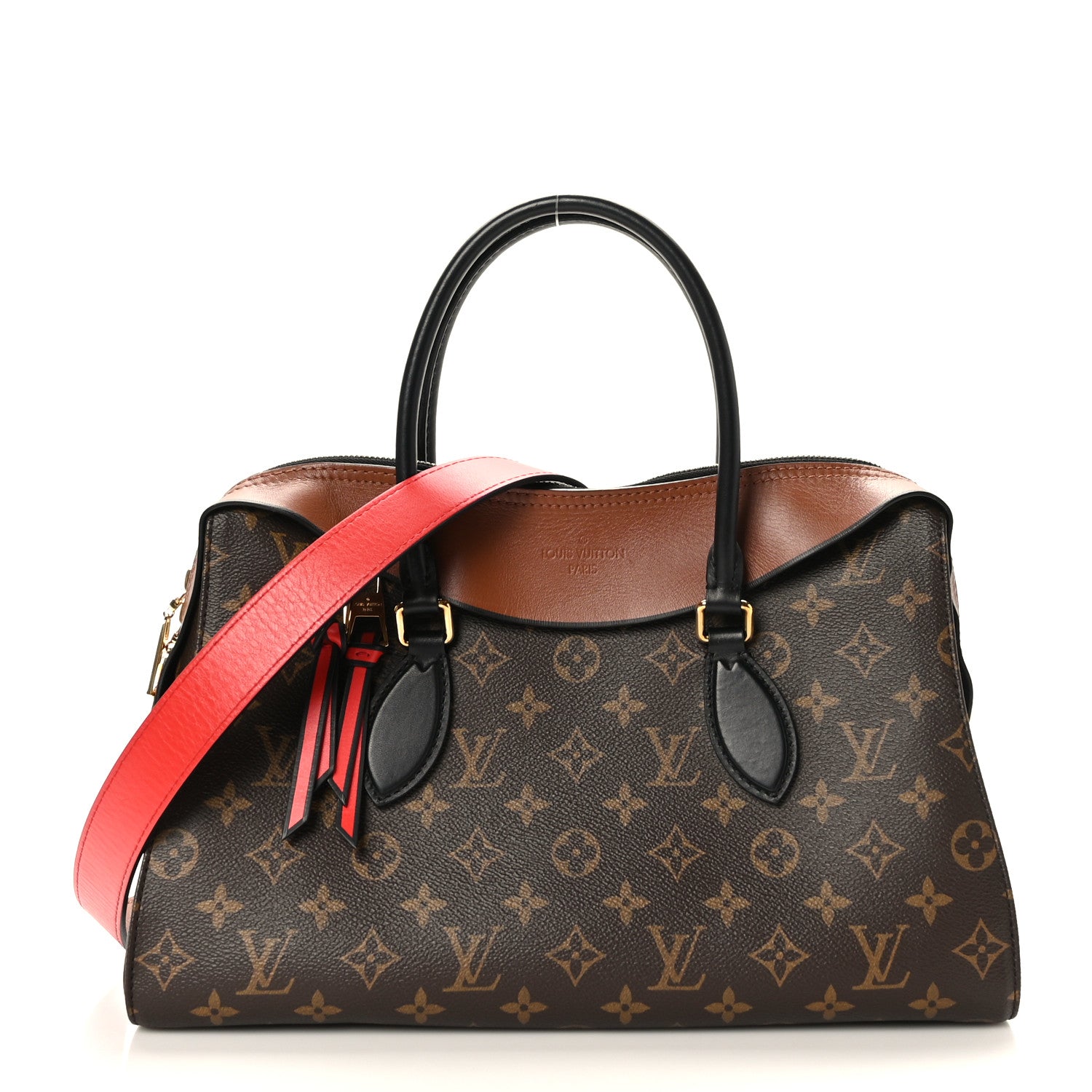 Louis Vuitton Monogram Tuileries Caramel Rouge 1 of 8