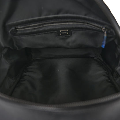 Dolce & Gabbana Nylon Grainy Calfskin Backpack Black 5 of 9