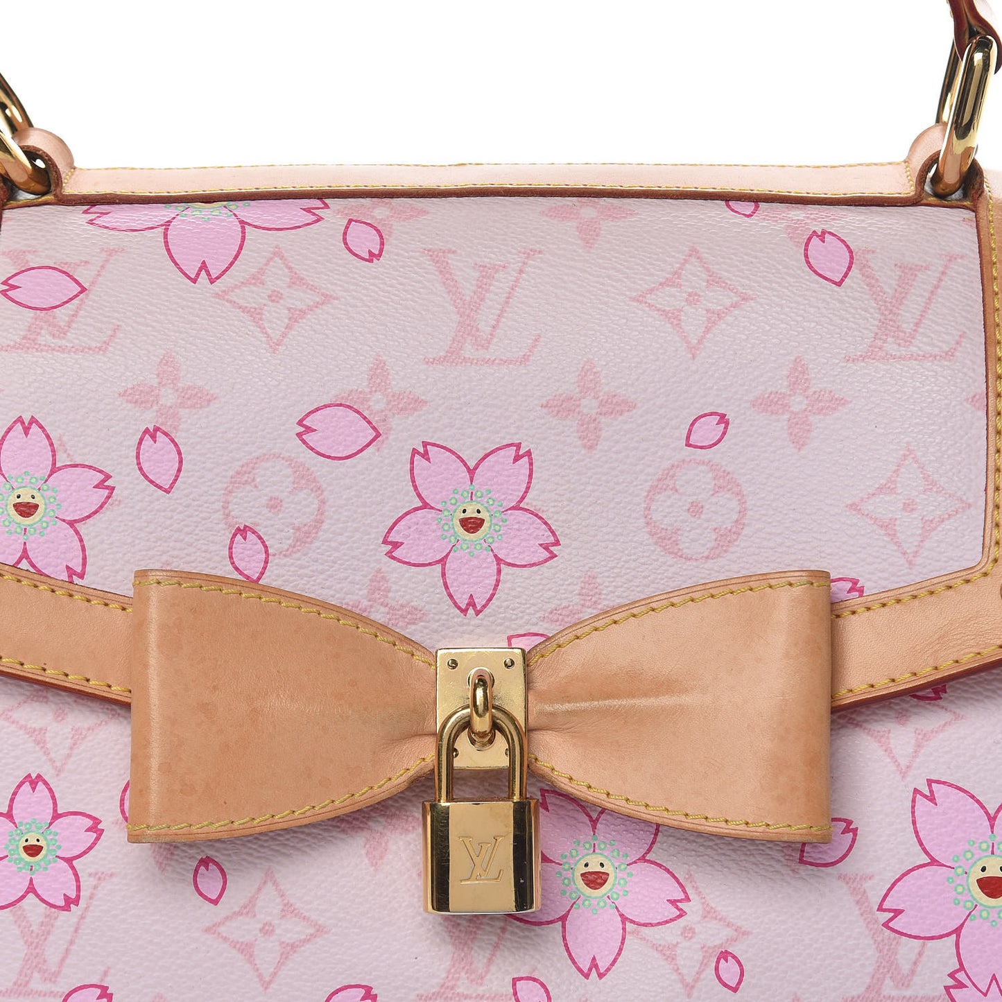 Monogram Cherry Blossom Sac Retro Pink
