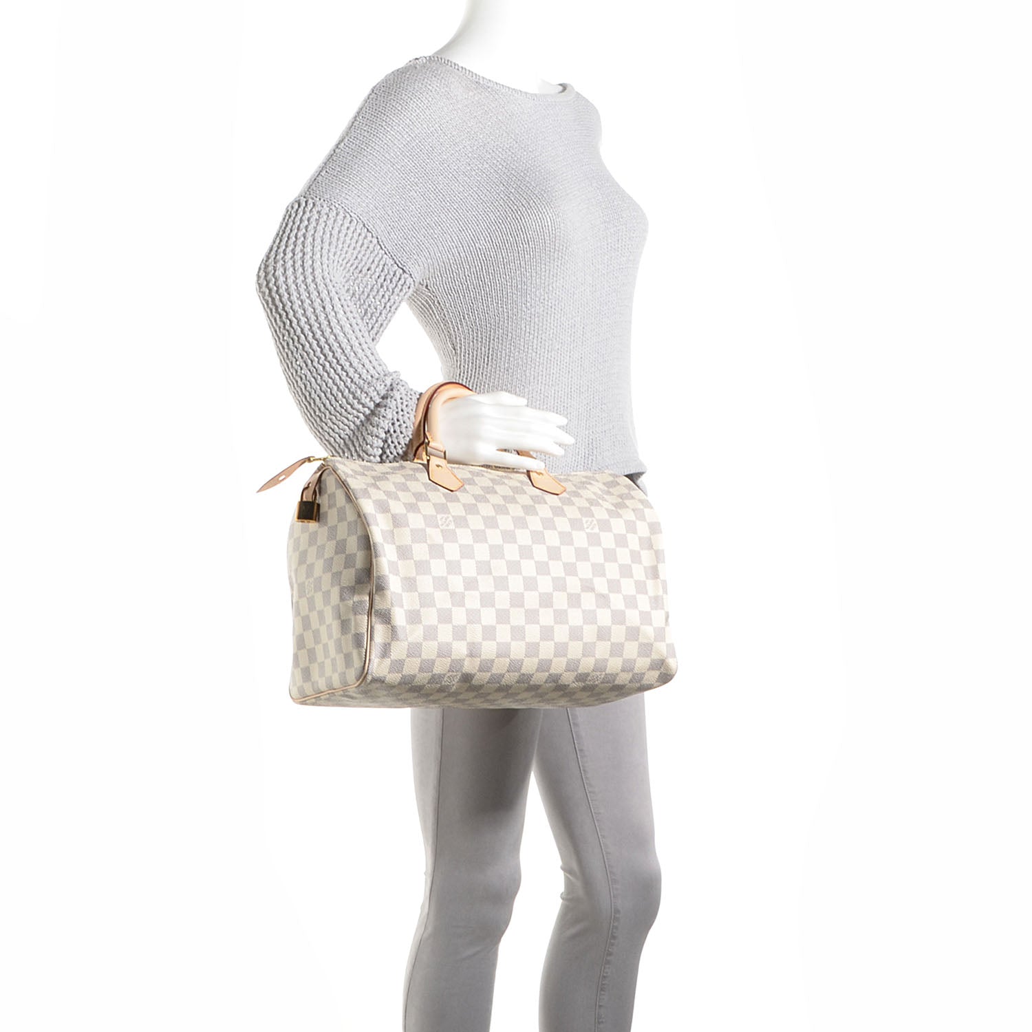 Louis Vuitton Damier Azur Speedy 35 2 of 9