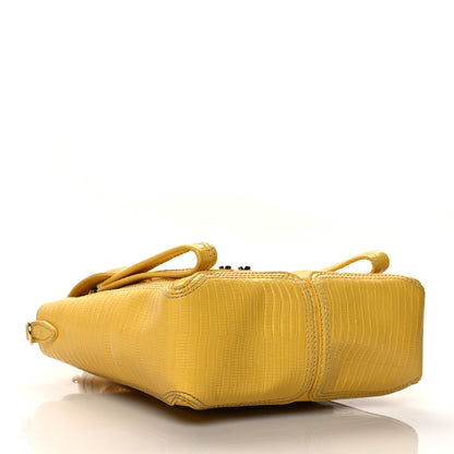 3.1 Phillip Lim Lizard Embossed Calfskin Mini Pashli Satchel Sunshine 4 of 10