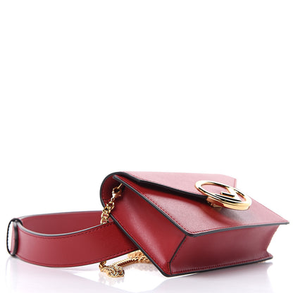 Fendi Vitello Liberty Lucido F is Fendi Envelope Belt Bag Fragola 4 of 9