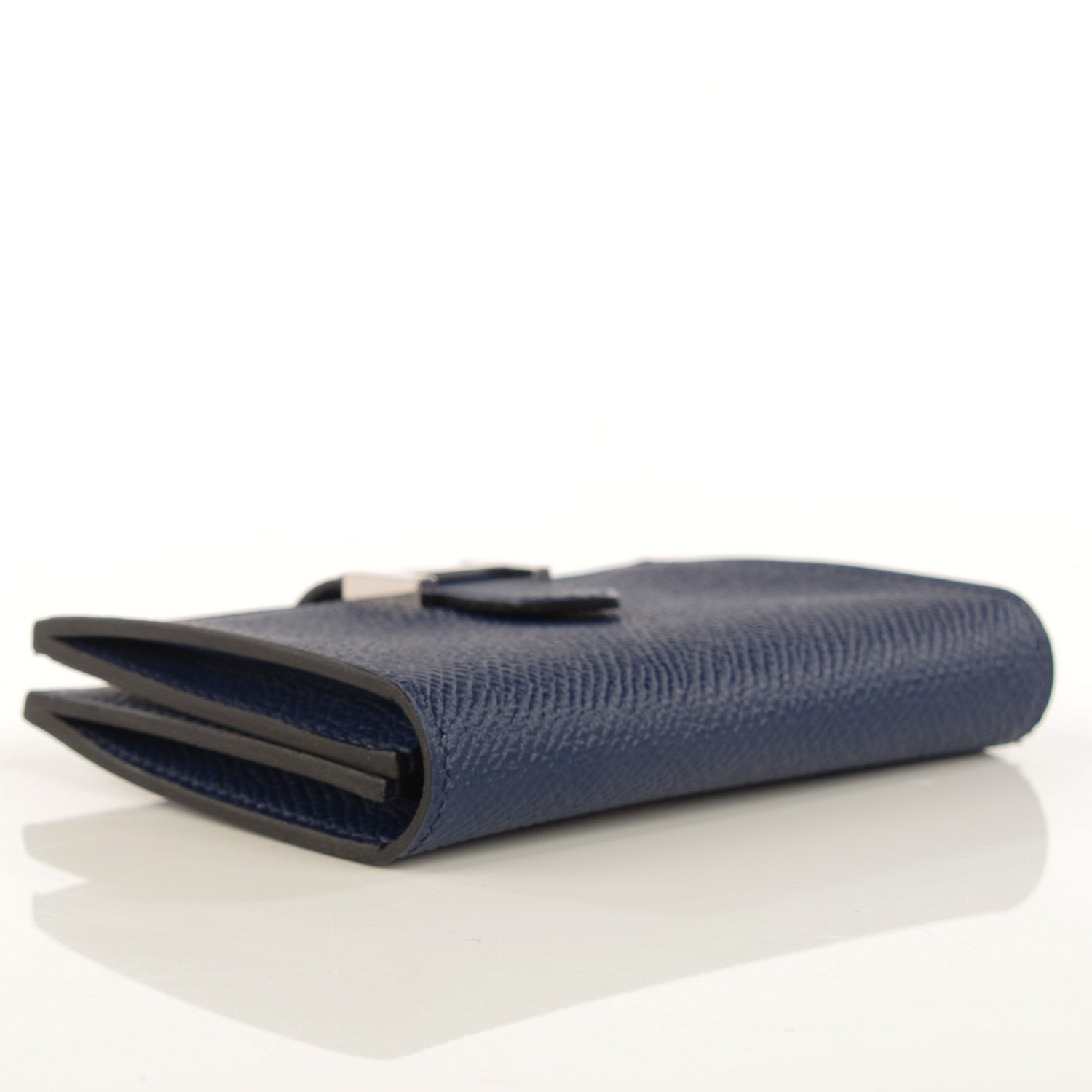 Hermes Epsom Bearn Card Holder Wallet Bleu Saphir 4 of 10