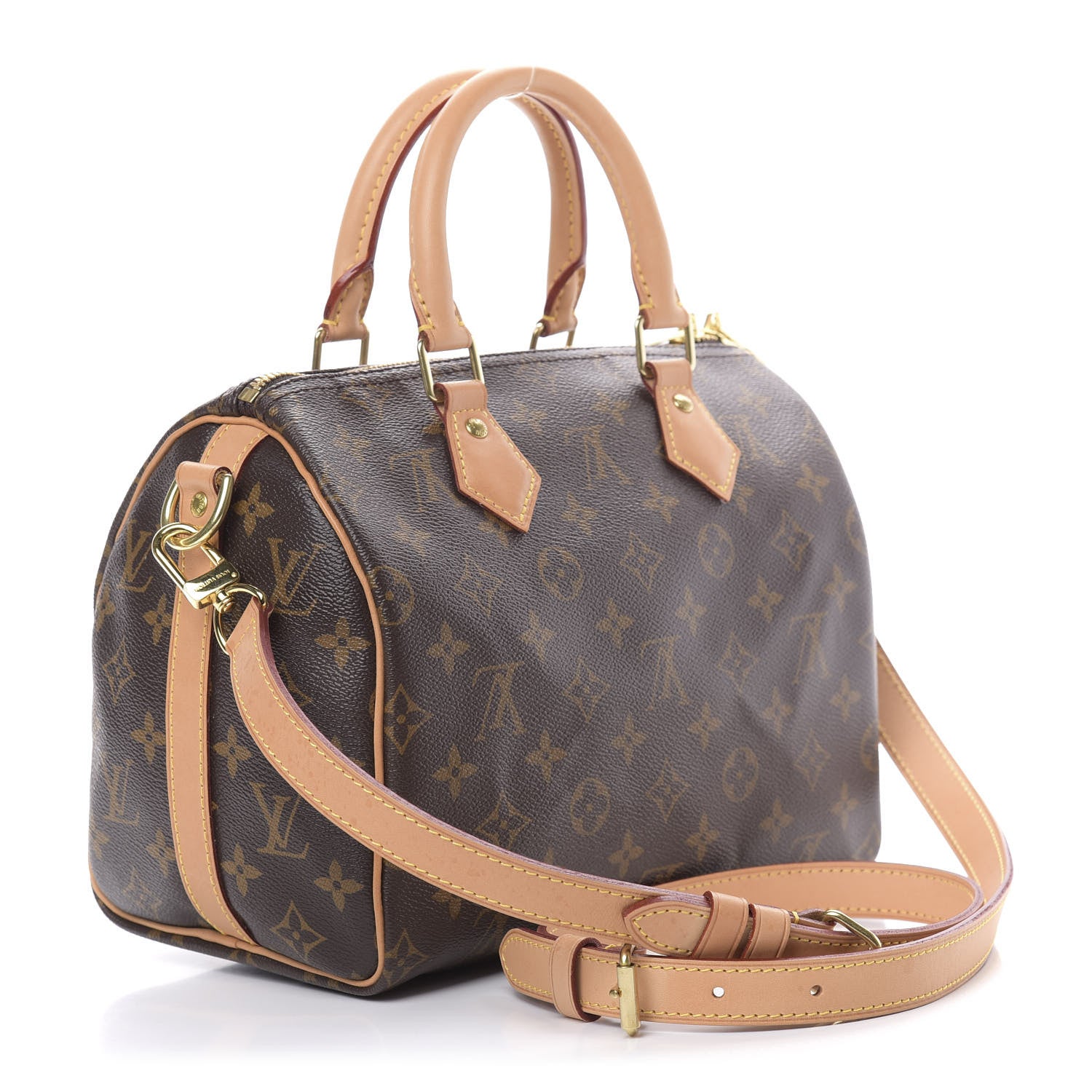 Louis Vuitton Monogram Speedy Bandouliere 25 6 of 13