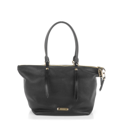 Burberry London Grainy Calfskin Small Salisbury Tote Black 1 of 8